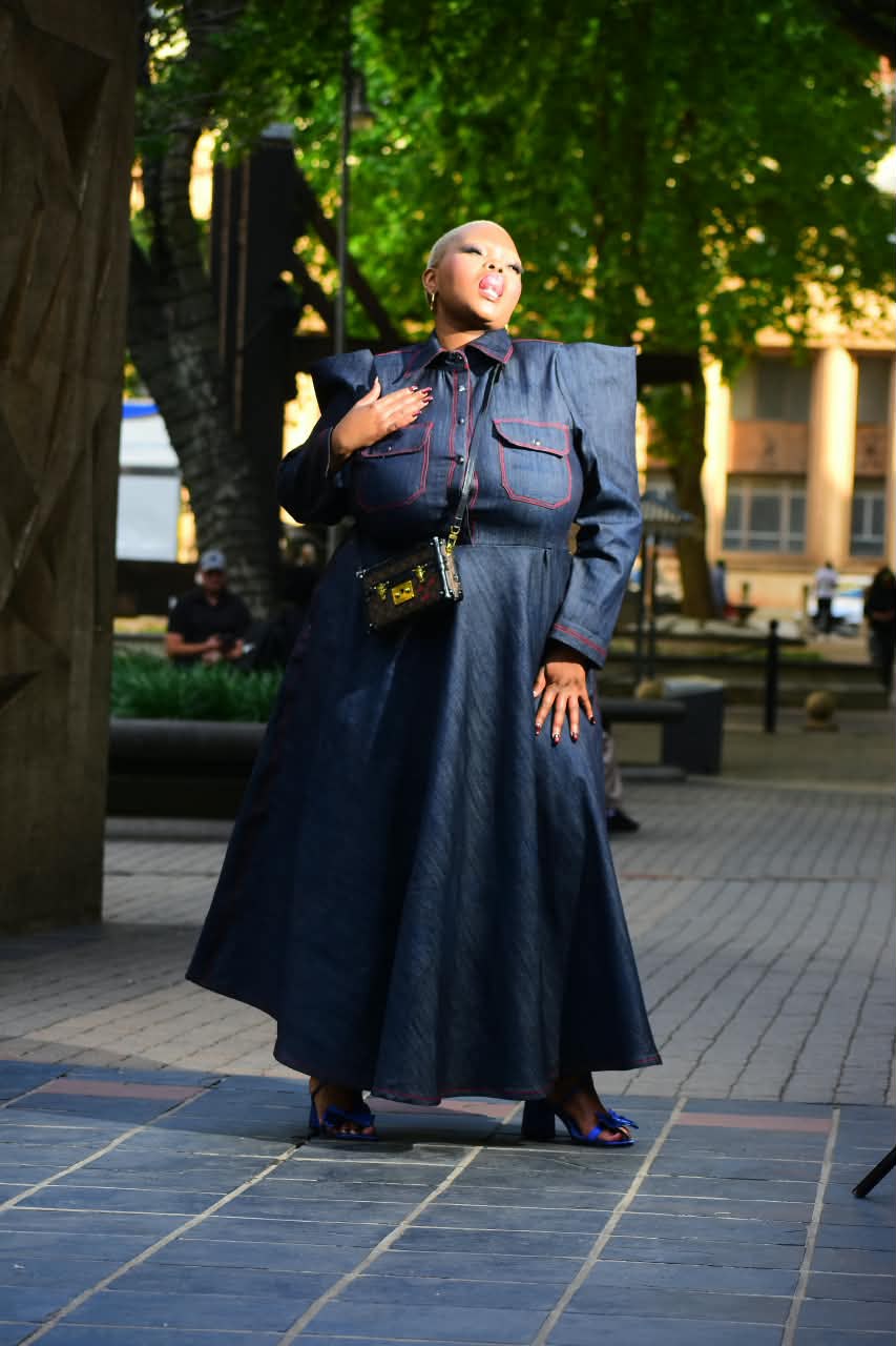 Azuri Denim Dress